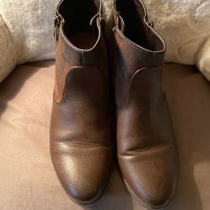 Bass side zip shirt boots—price drop!